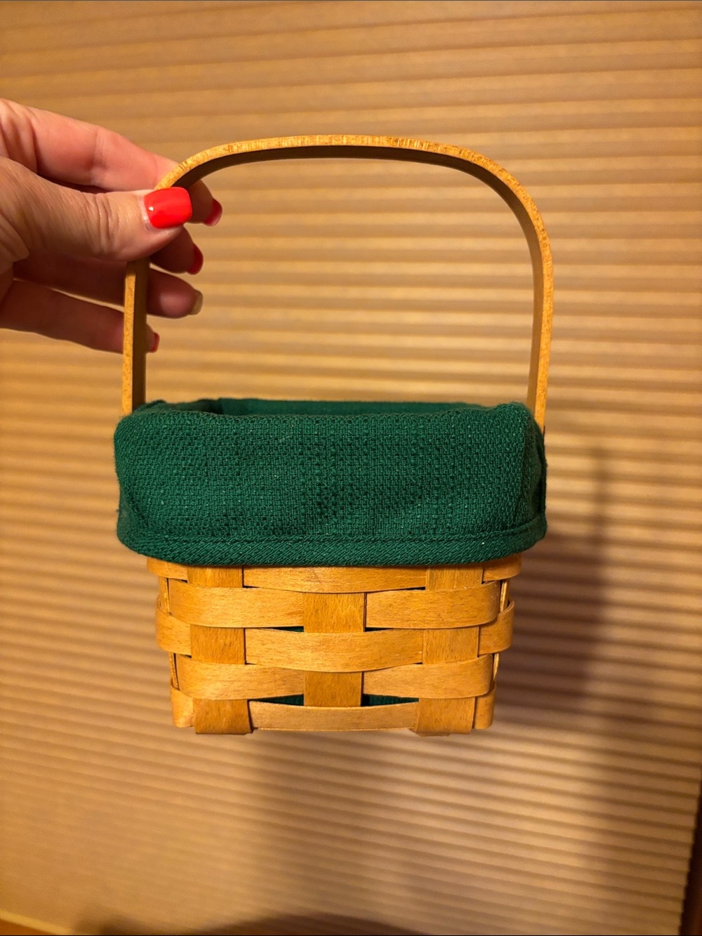 2004 Longaberger Thank You Basket Set